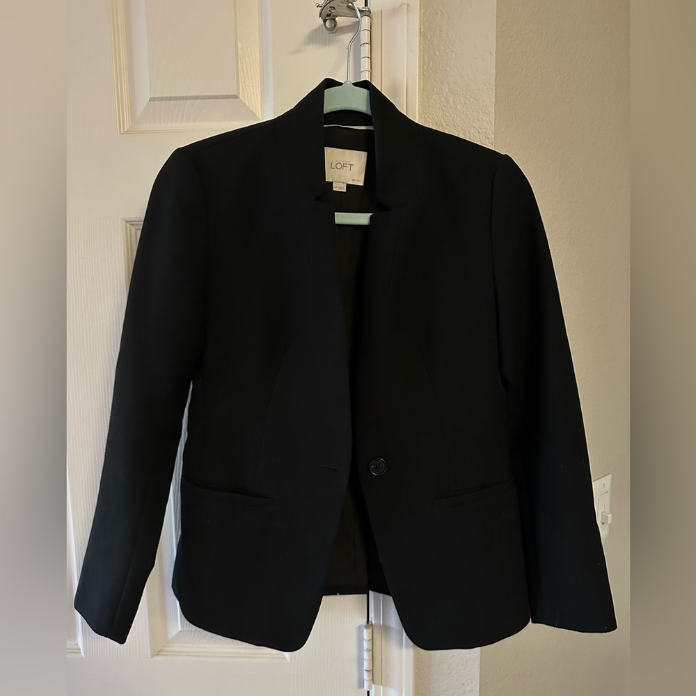 Loft Black Blazer